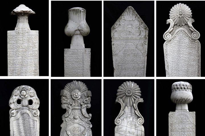 Trabzon tarihini yansıtan Mezar taşları