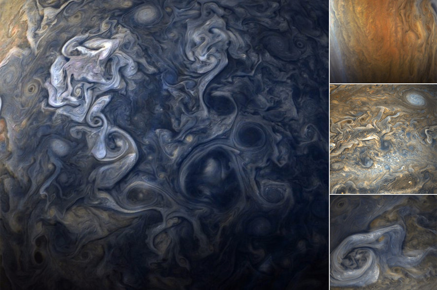 NASA Jüpiterden yeni fotoğraflar yayınladı