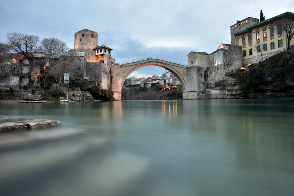  Bosna Hersekin  tarihi Mostar Köprüsü