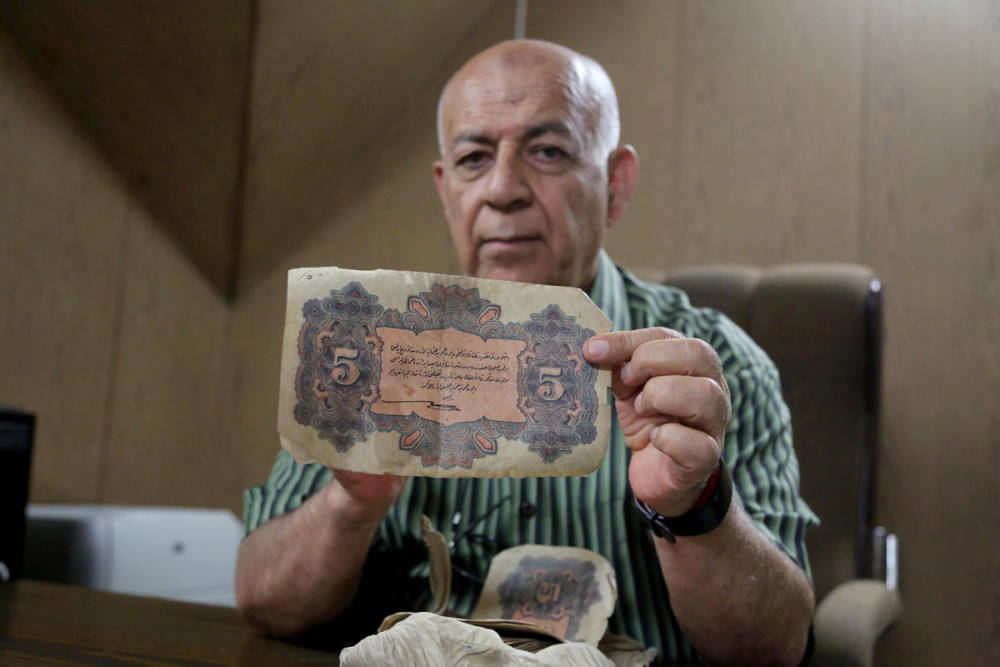 Filistinde 103 yıldır sahibini bekleyen paralar
