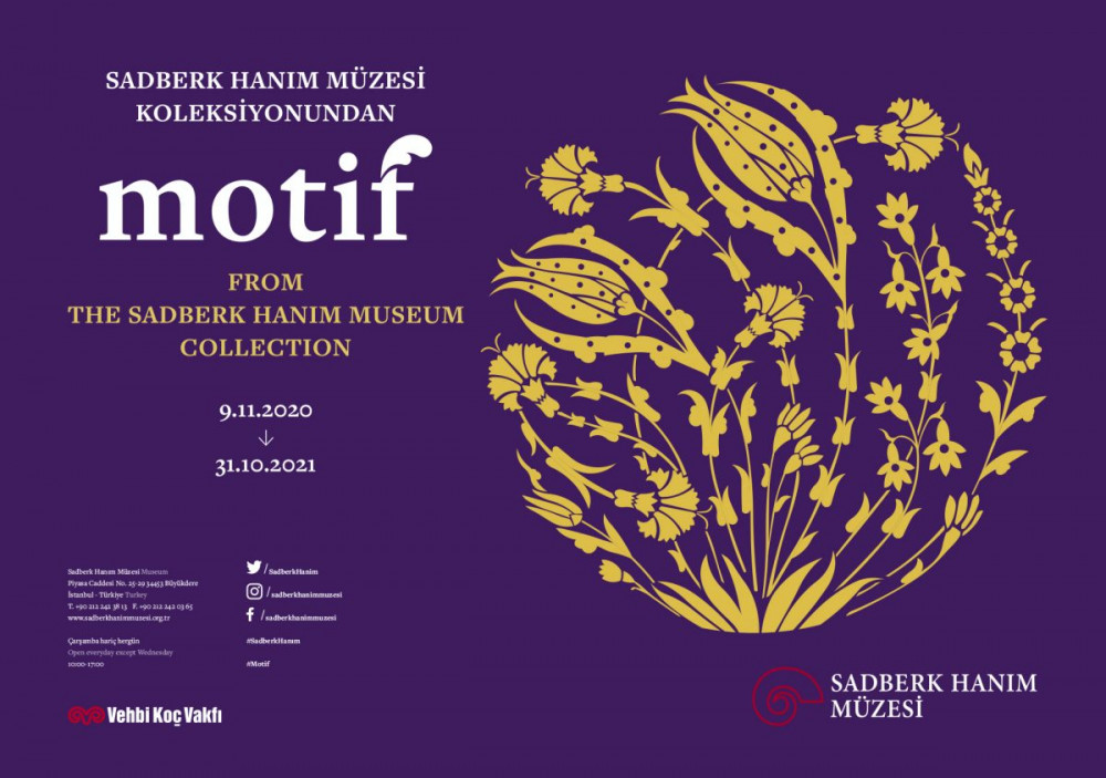  Sadberk Hanım Müzesi Koleksiyonundan Motifler sergileniyor