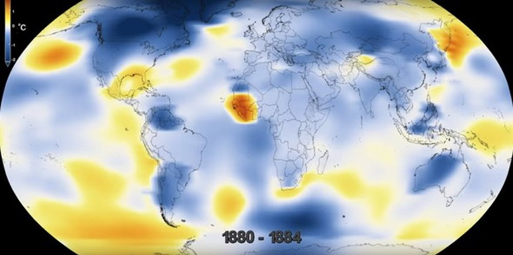 Dünya nasıl ısınıyor: Yıllara göre küresel ısınma haritaları