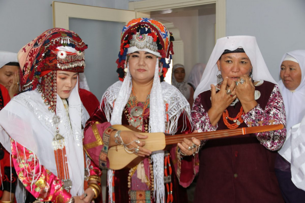 Kırgızların Vandaki kültür şenliğinden manzaralar