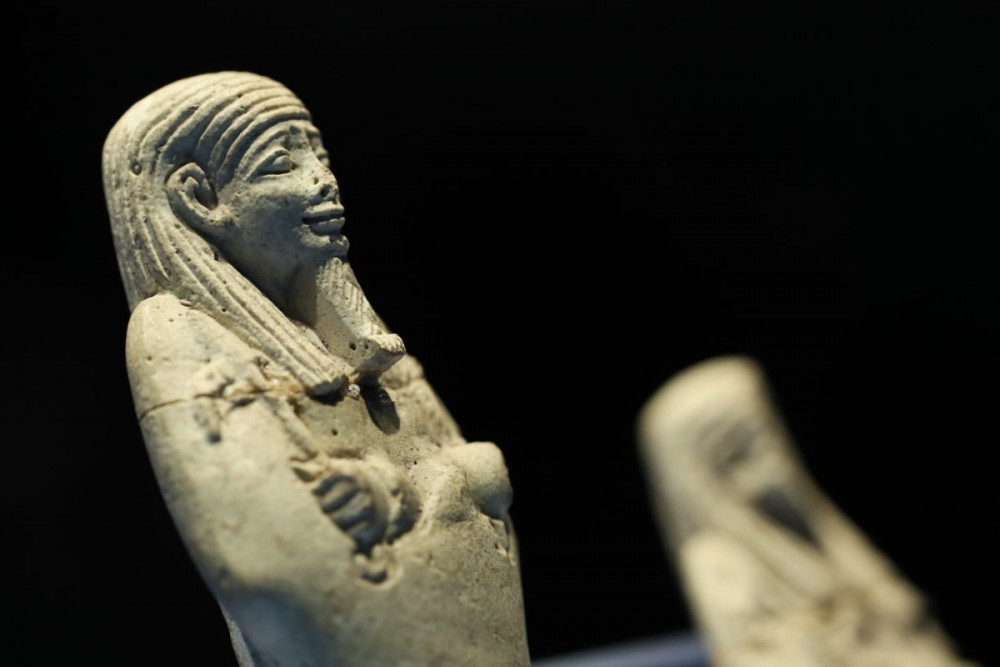 İzmirde bulunan Mısır mezar heykelcikleri: Uşabtiler