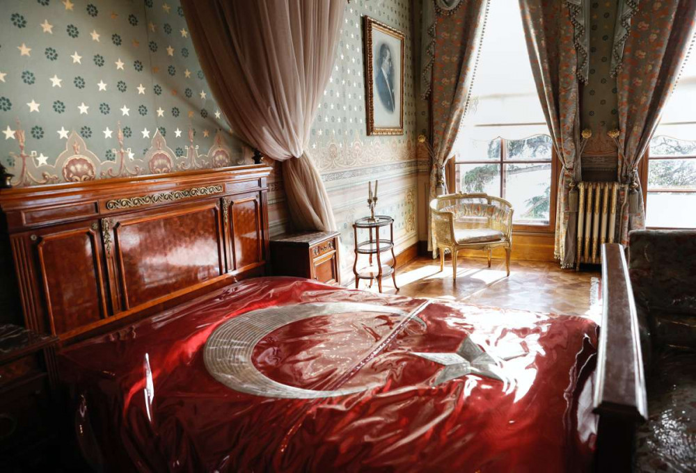 Atatürkün vefat ettiği oda
