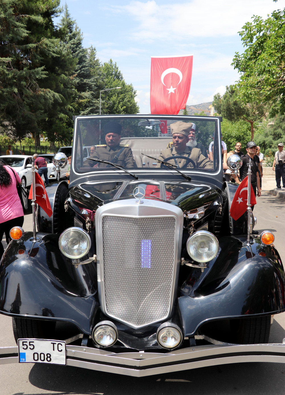 Atatürk bir kez daha geldi Samsundan