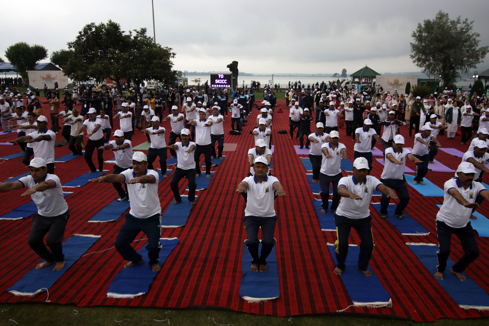 21 Haziran Dünya Yoga Günü kutlandı