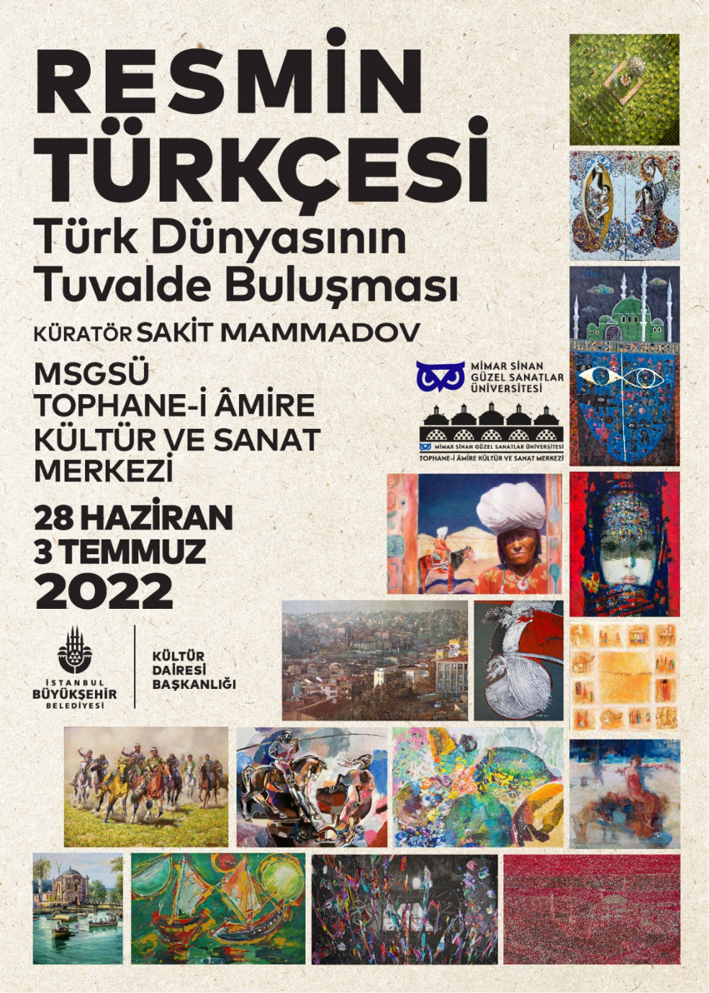 Resmin Türkçesi,  Tophane-i Amirede sergileniyor