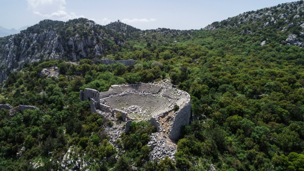 Büyük İskendere kafa tutan şehir: Termessos Antik Kenti