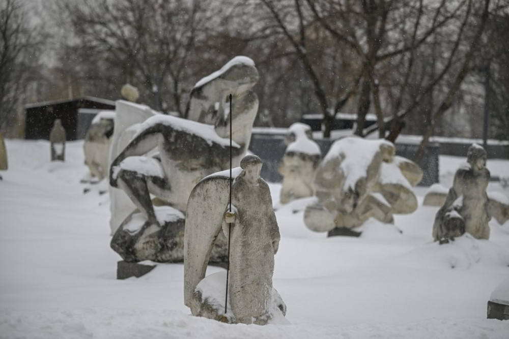 Moskovadaki Düşmüş Kahramanlar Parkı şimdi Muzeon Sanat Müzesi