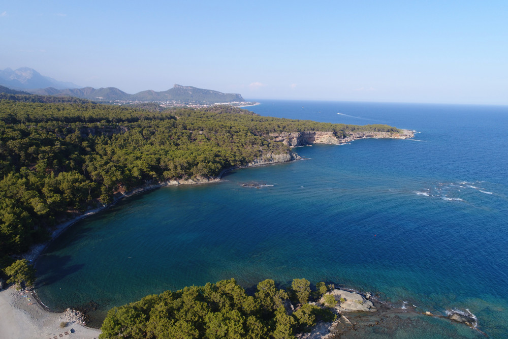 Phaselis Antik Kenti milim milim batıyor 