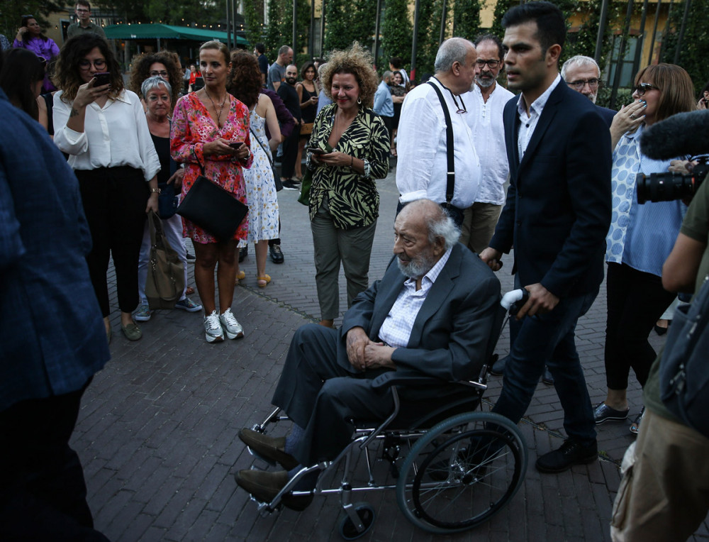 Ara Güler Müzesi açılış törenininden fotoğraflar