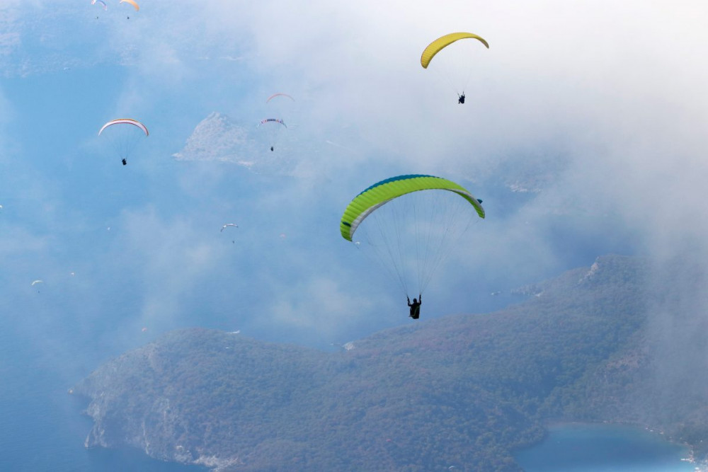 Ölüdeniz Hava Oyunları Festivalinden manzaralar