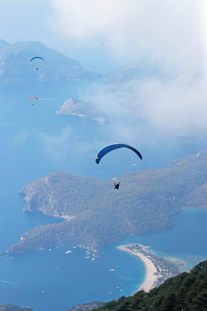 Ölüdeniz Hava Oyunları Festivalinden manzaralar