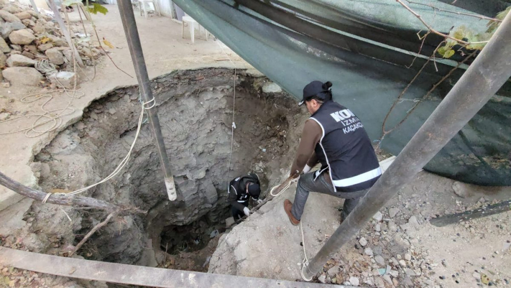 İzmirde bir bahçede Romalı bir zenginin evi bulundu