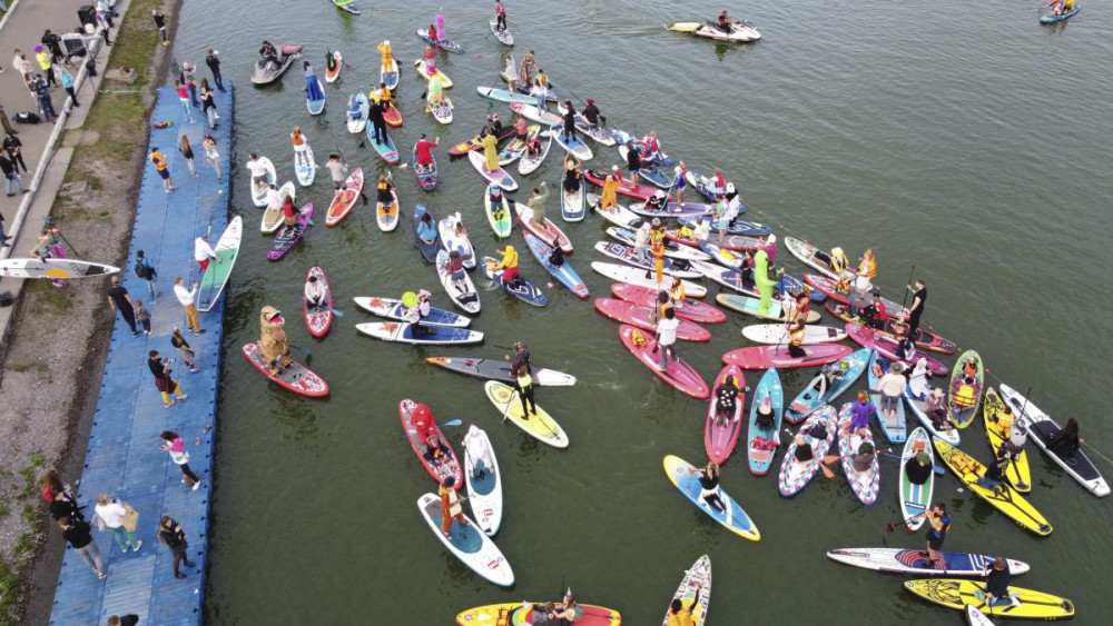 Açık Su SUP Fest 2021den renkli manzaralar