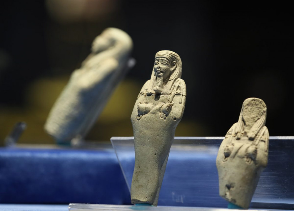 İzmirde bulunan Mısır mezar heykelcikleri: Uşabtiler