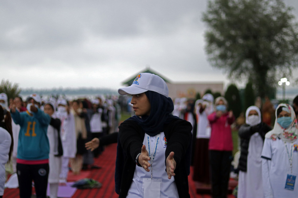 21 Haziran Dünya Yoga Günü kutlandı