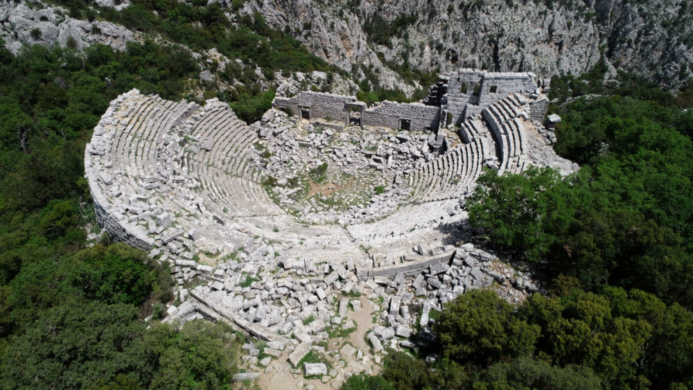 Büyük İskendere kafa tutan şehir: Termessos Antik Kenti