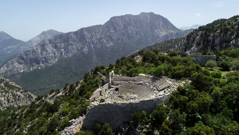 Büyük İskendere kafa tutan şehir: Termessos Antik Kenti