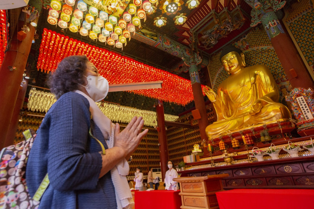 Buddhanın doğum günü kutlandı