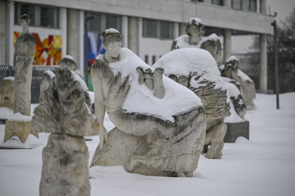 Moskovadaki Düşmüş Kahramanlar Parkı şimdi Muzeon Sanat Müzesi