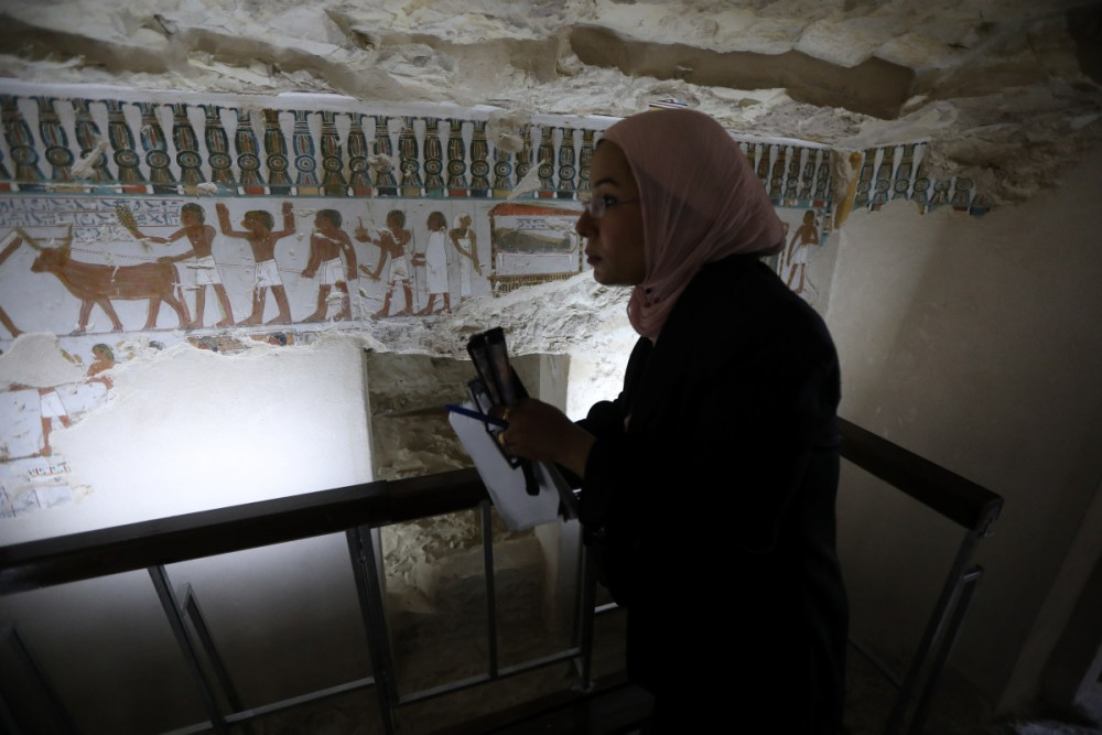 Firavun Amenhotep Rabuya ve oğlu Samutun mezarı ziyarete açıldı